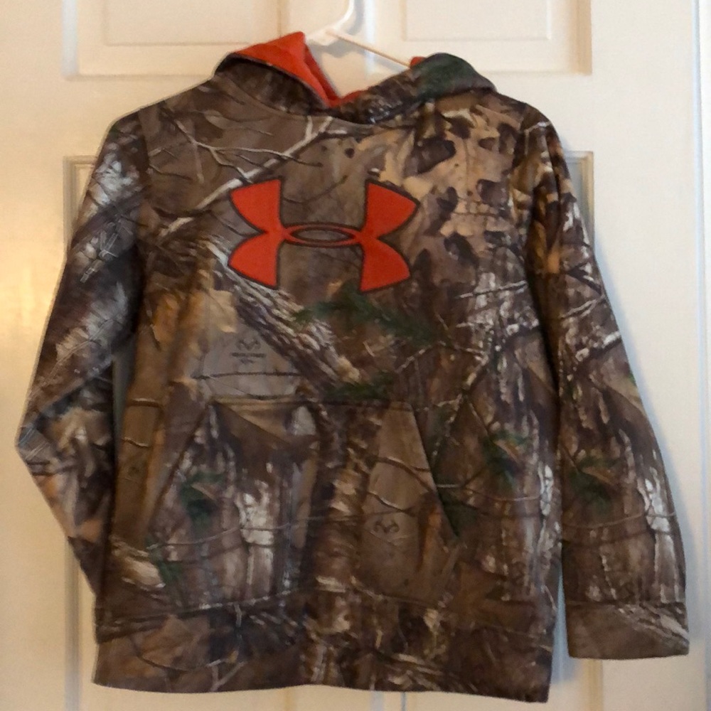 UA youth pullover hoodie
